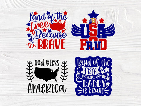 4th of July SVG, 1st Fourth of July, Patriotic Svg SVG TonisArtStudio 