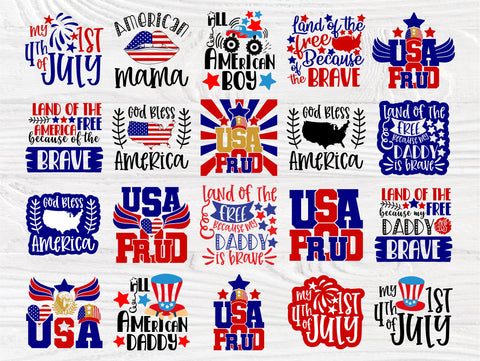 4th of July SVG, 1st Fourth of July, Patriotic Svg SVG TonisArtStudio 