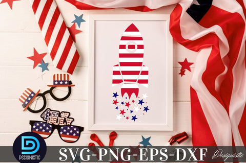 4th of July SVG, 4th of July car Vector SVG DESIGNISTIC 