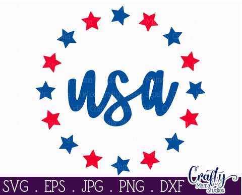 4th of July Svg, America Farmhouse Sign, USA Tiered Tray Svg SVG Crafty Mama Studios 