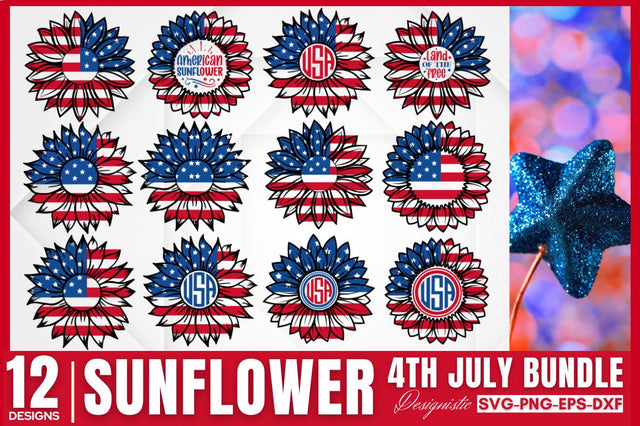 4th of July SVG Bundle, 4th of July SVG DESIGNISTIC 