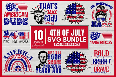 4th Of July SVG Bundle, Fourth Of July SVG SVG DESIGNISTIC 