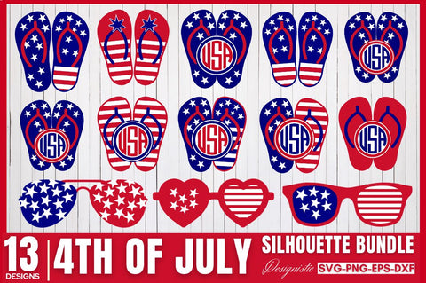 4th of July SVG Bundle, July 4th SVG SVG DESIGNISTIC 