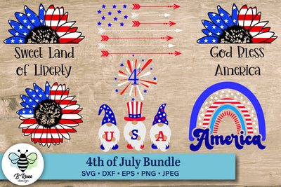 4th of July SVG Bundle SVG B Renee Design 