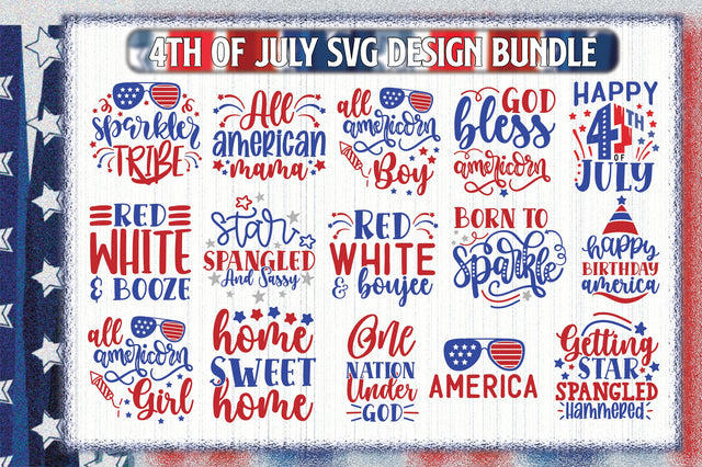 4th of July SVG Bundle SVG Creativeart88 