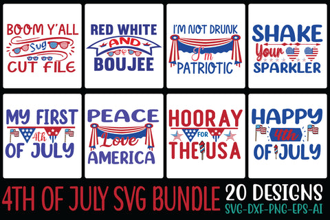 4th of july svg bundle SVG Cut File SVG Studio Innate 