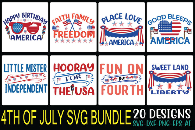 4th of july svg bundle SVG Cut File SVG Studio Innate 