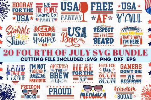 4th of july SVG Bundle SVG Designangry 