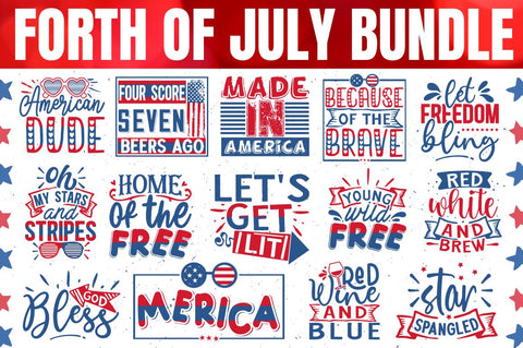 4th of july SVG Bundle SVG Designangry 