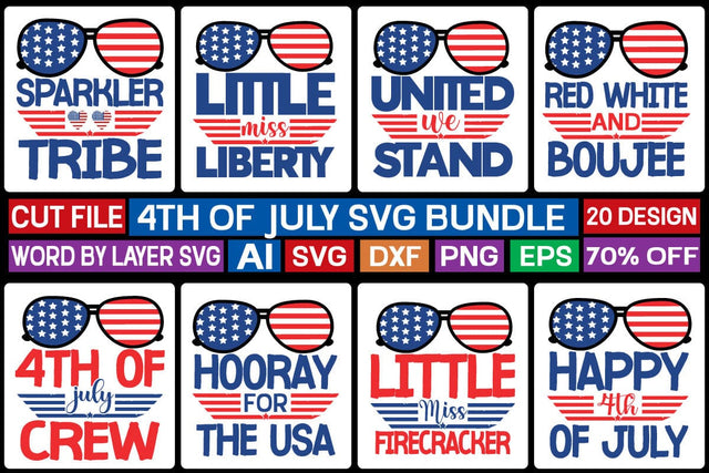 4th of july svg bundle SVG designmaster24 