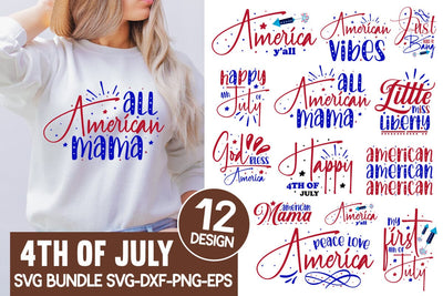4th Of July Svg Bundle SVG designmaster24 
