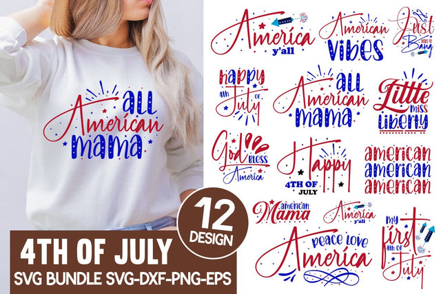 4th Of July Svg Bundle SVG designmaster24 