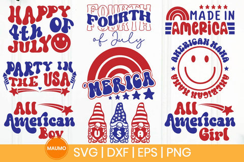 4th of July svg bundle SVG Maumo Designs 