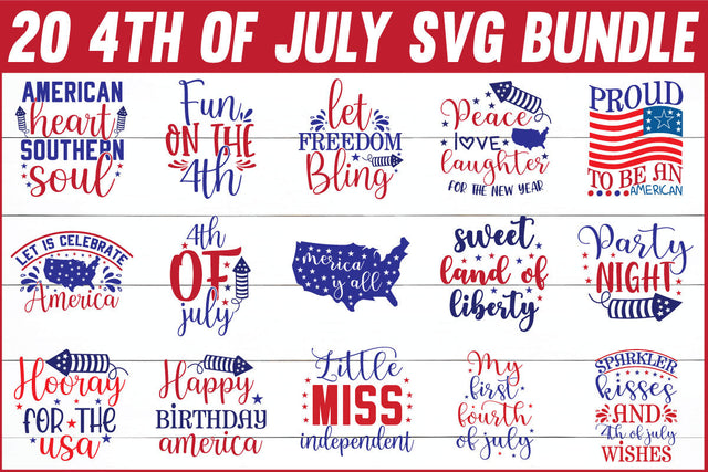 4th Of July Svg Bundle SVG md faruk hossain 