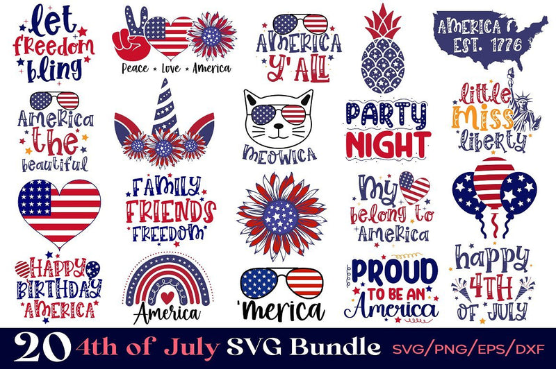 4th of July SVG bundle SVG MD mominul islam 