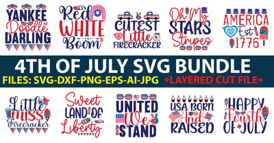 4TH OF JULY SVG BUNDLE SVG Newmockups 