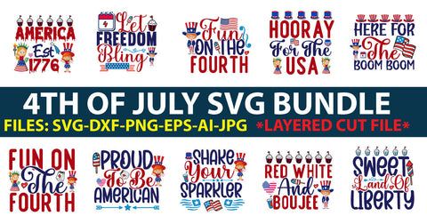 4TH OF JULY SVG BUNDLE SVG Newmockups 