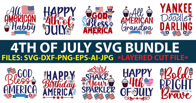 4TH OF JULY SVG BUNDLE SVG Newmockups 
