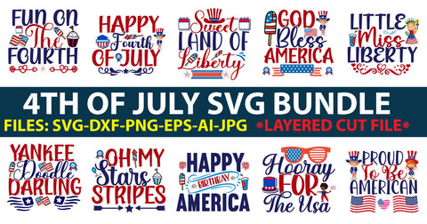 4TH OF JULY SVG BUNDLE SVG Newmockups 