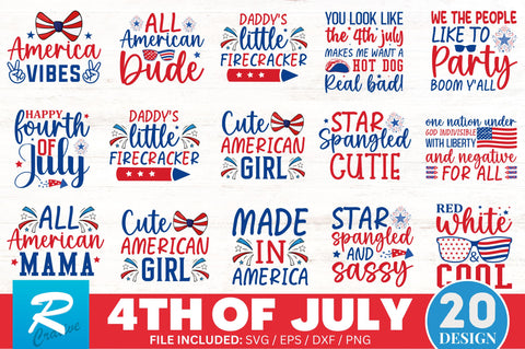 4th of july SVG Bundle SVG Regulrcrative 