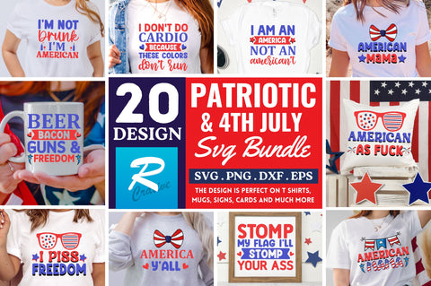 4th Of July SVG Bundle SVG Regulrcrative 