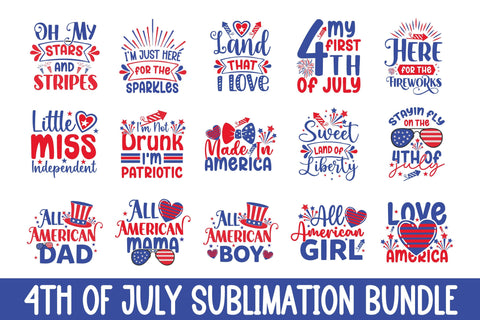 4th Of July SVG Bundle SVG Rupkotha 