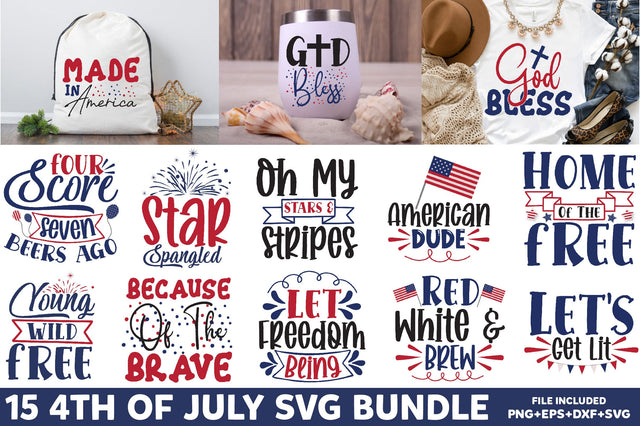 4th Of July Svg Bundle SVG Rupkotha 
