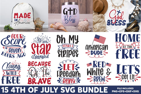 4th Of July Svg Bundle SVG Rupkotha 