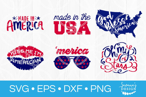 4th of July SVG Bundle SVG SavanasDesign 