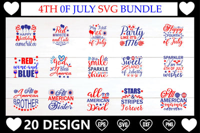 4TH OF July SVG Bundle SVG Shahin alam 