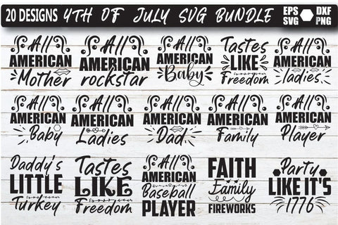 4Th Of July Svg Bundle SVG Shahin alam 