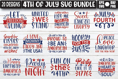 4Th Of July Svg Bundle SVG Shahin alam 