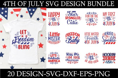 4th of July SVG Bundle SVG Shahin alam 