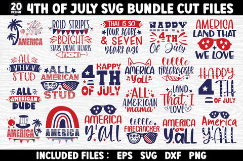 4th Of July SVG Bundle SVG SH_Tee store 