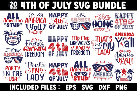 4th Of July SVG Bundle SVG SH_Tee store 