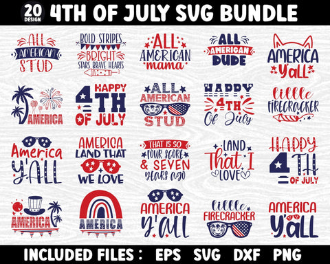 4th Of July SVG Bundle SVG SH_Tee store 