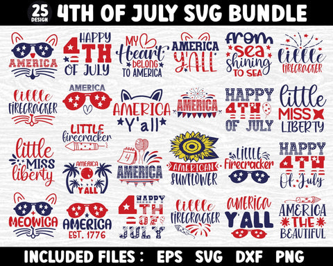 4th Of July SVG Bundle SVG SH_Tee store 