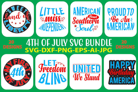 4th Of July SVG Bundle SVG Syaman 