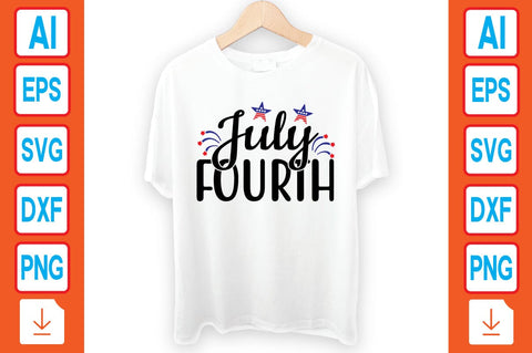 4th Of July SVG Bundle T-shirt Design Vol. 7 SVG Craftlabsvg24 