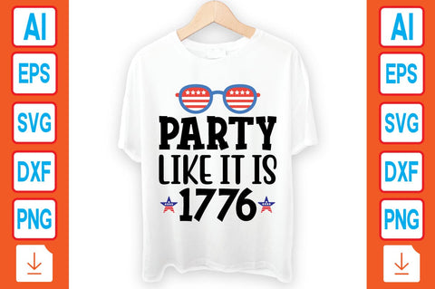 4th Of July SVG Bundle T-shirt Design Vol. 8 SVG Craftlabsvg24 