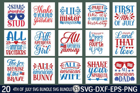 4th of July svg bundle vol 4 SVG buydesign 