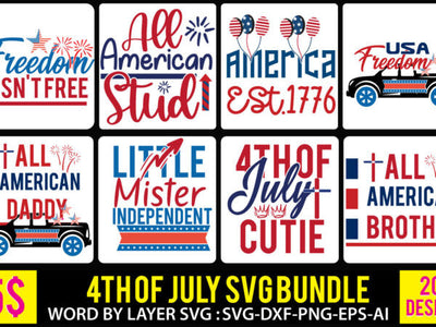 4th of july SVG Bundle,America svg Bundle,USA Flag svg Bundle,Independence Day Svg Bundle,4th of July SVG Bundle, Love USA SVG Cut Files SVG BlackCatsMedia 