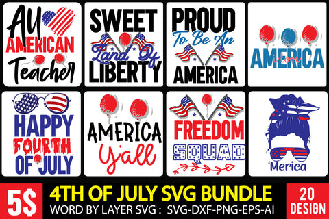 4th of july SVG Bundle,America svg Bundle,USA Flag svg Bundle,Independence Day Svg Bundle,4th of July SVG Bundle, Love USA SVG Cut Files SVG BlackCatsMedia 