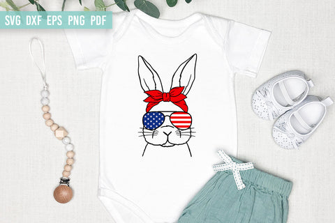 4th of July SVG | Bunny SVG | Hand Drawn SVG Irina Ostapenko 