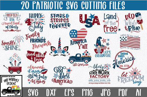 4th of July SVG Cut File Bundle SVG Old Market 