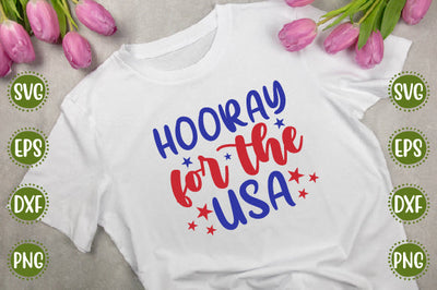 4th of july Svg Design Hooray for the USA SVG SH_Tee store 