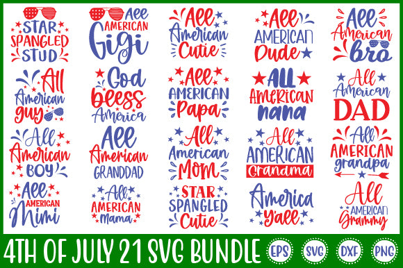 4th of july Svg Design Sublimation Bundle SVG SH_Tee store 