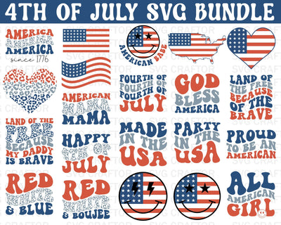 4th Of July Svg, Independent Svg, 4th Of July Elements, American Flag Svg, God Bless America, Retro Svg, Groovy Svg, 4th Of July Shirts Svg SVG MD mominul islam 