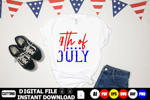 4th of July SVG Shahin alam 