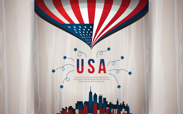 4th of July United States Emblem Design, Vector illustration SVG naemmiah021 